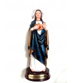 Sagrado Coração de Maria 15 cm - Enfeite Resina